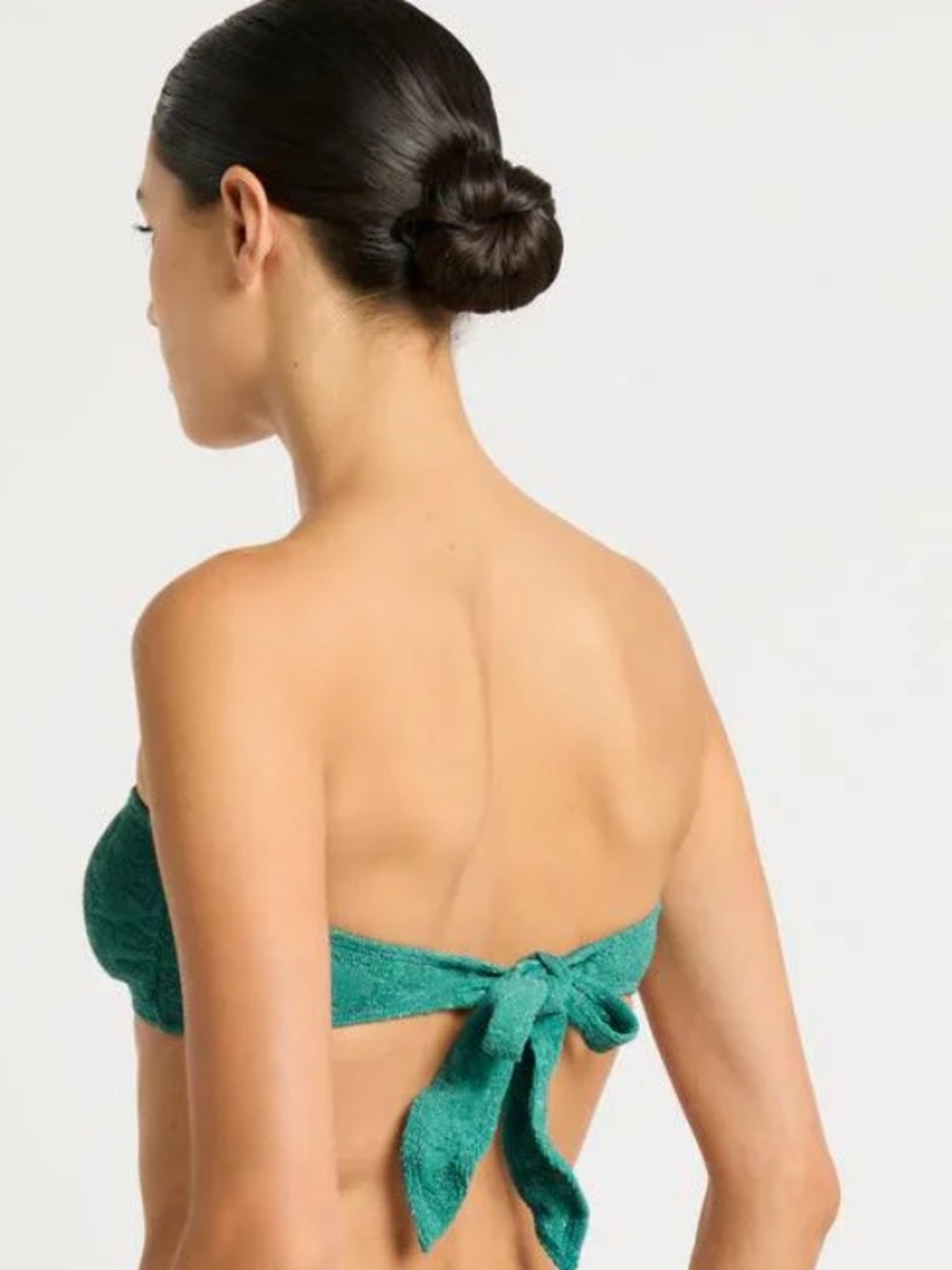 Bond-eye teal 2 piece bikini set OS - Picture 3 of 11